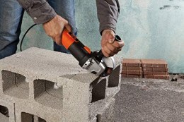 Esmeriladora Angular 4-1 820W+Guantes+Gafas BLACK + DECKER55